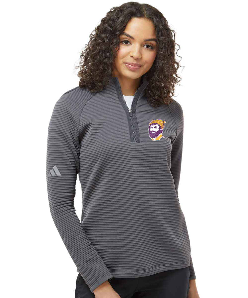 Cloquet Baseball and Softball - Grey Quarter Zip - Left Chest
