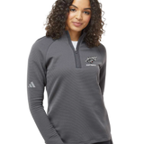 Hinckley Finlayson Softball - Grey Quarter Zip - Left Chest
