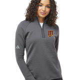 Notre Dame Prep High School Football - Grey Quarter Zip - Left Chest