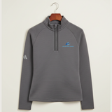 Notre Dame High School Team Store - Grey Quarter Zip - Left Chest