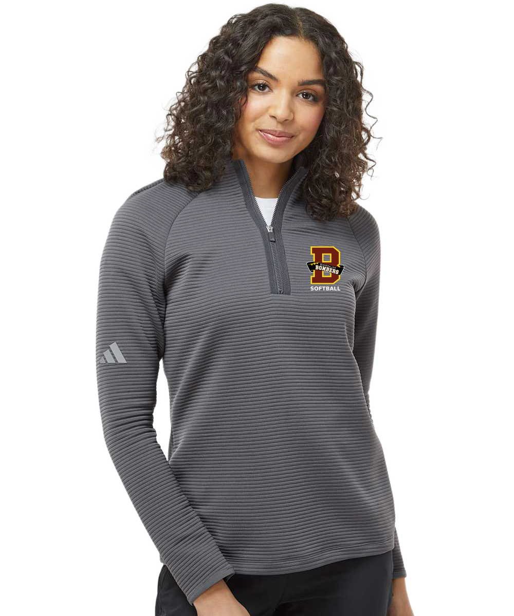 Barnum Softball - Grey Quarter Zip - Left Chest