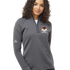 Fergus Falls Baseball - Grey Quarter Zip - Left Chest