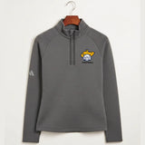 Polo HS Football general - Grey Quarter Zip - Left Chest