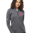 Amboy Softball - Grey Quarter Zip - Left Chest