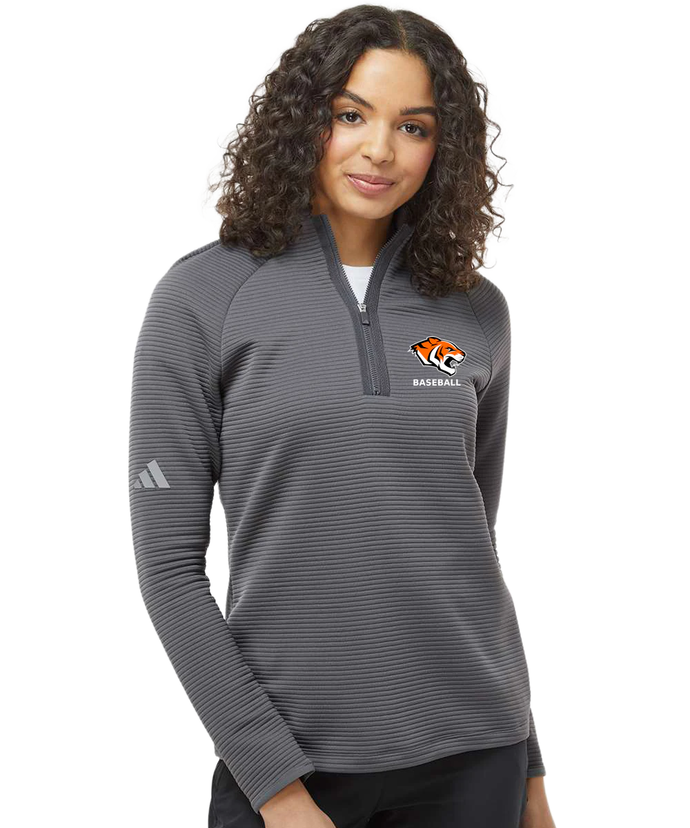 Morris Baseball Association - Grey Quarter Zip - Left Chest