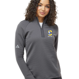 Clearview High School track_field - Grey Quarter Zip - Left Chest