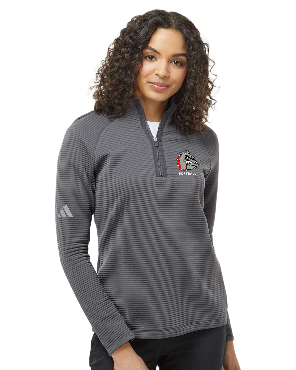 OTC Softball - Grey Quarter Zip - Left Chest
