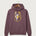 Pillager High School Football (Boys) - Heather Athletic Maroon Port & Co Core Fleece Pullover Hooded Sweatshirt. PC78H