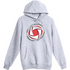 Houston Volleyball - Heather Grey Hoodie Value - Full Front