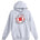 Houston Volleyball - Heather Grey Hoodie Value - Full Front