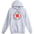 Houston Volleyball - Heather Grey Hoodie Value - Full Front