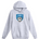 JWP Football - Heather Grey Hoodie Value - Full Front