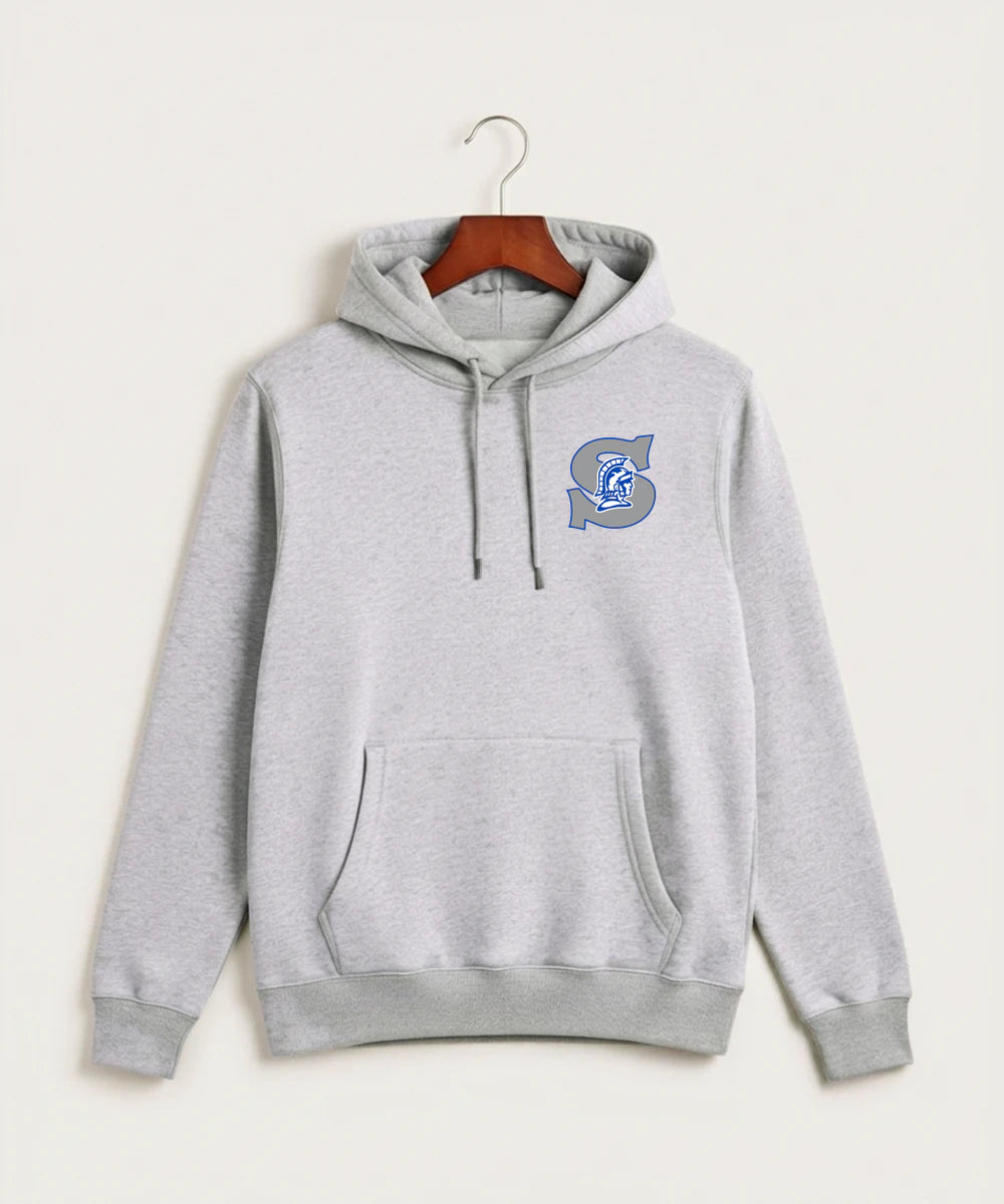 Green Bay Southwest High School Volleyball (Girls) - Heather Grey Hoodie Value - Left Chest