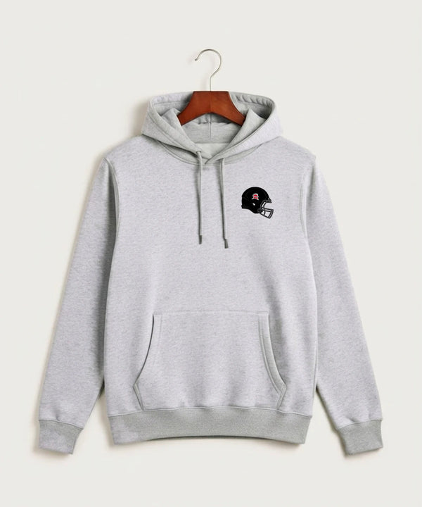Hancock High School Football (Boys) - Heather Grey Hoodie Value - Left Chest