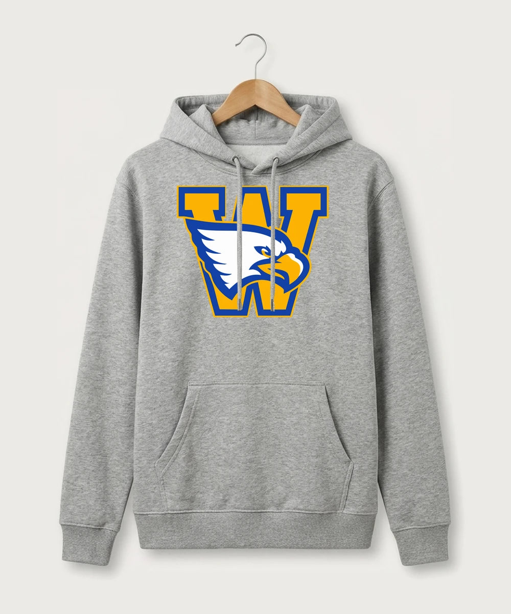 Windom Area High School Volleyball (Girls) - Heather Grey Hoodie Value