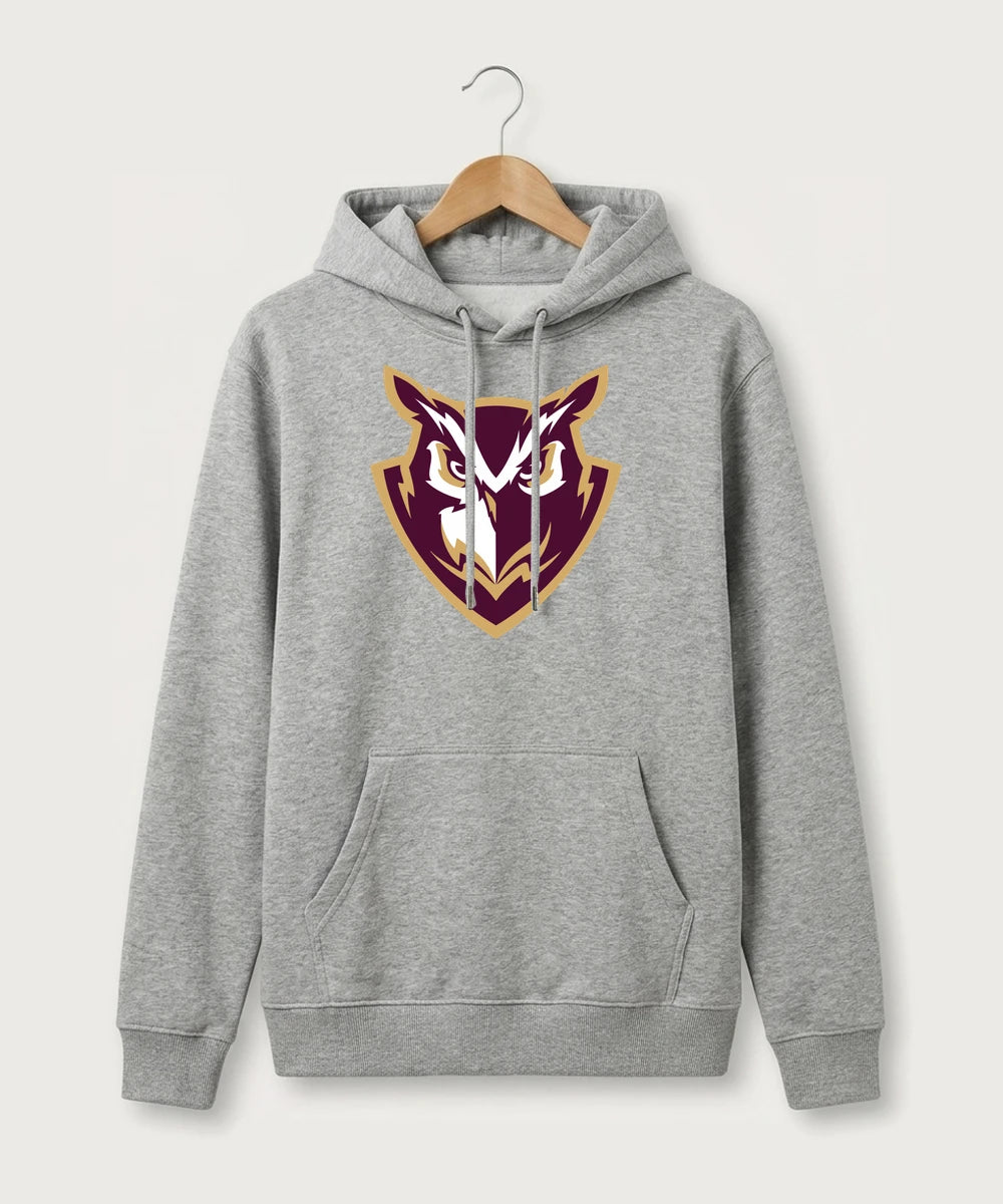 Hancock High School Football (Boys) - Heather Grey Hoodie Value
