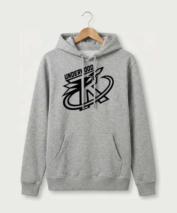 Underwood High School Football (Boys) - Heather Grey Hoodie Value