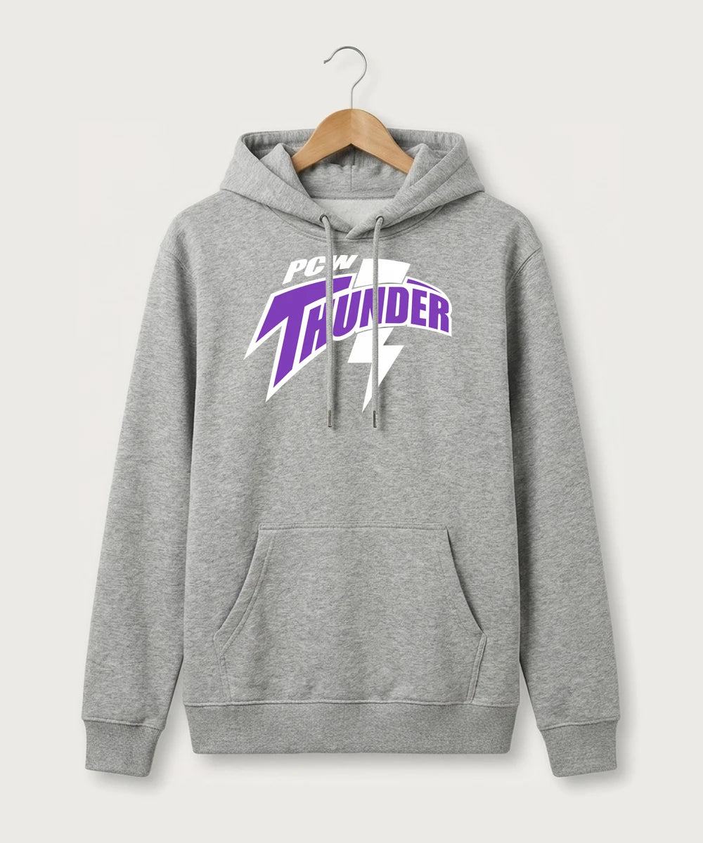 Polk County West Football (Boys) - Heather Grey Hoodie Value