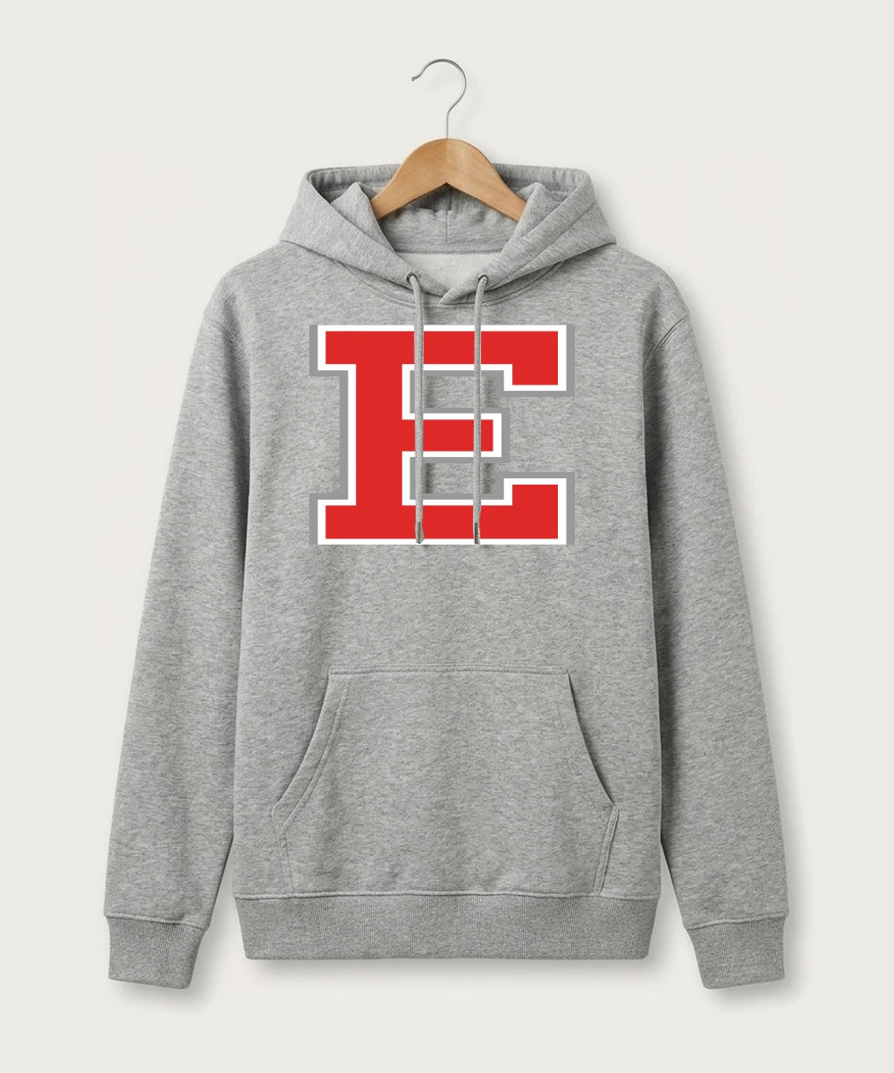 Duluth East High School Football (Boys) - Heather Grey Hoodie Value