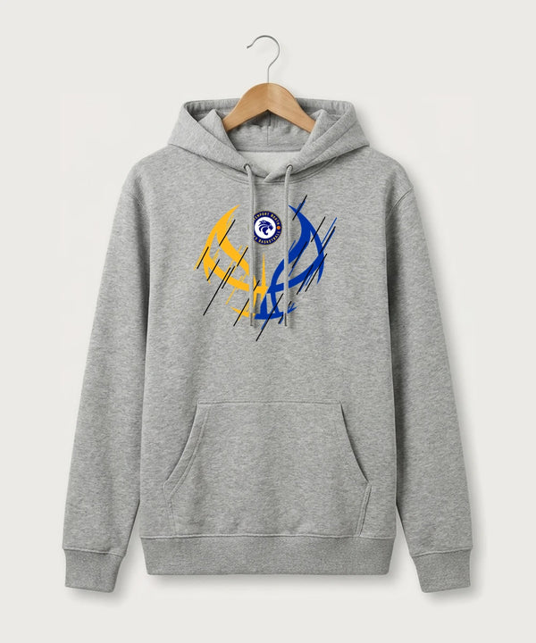 Davenport North High School Basketball Team Store - Heather Grey Hoodie Value