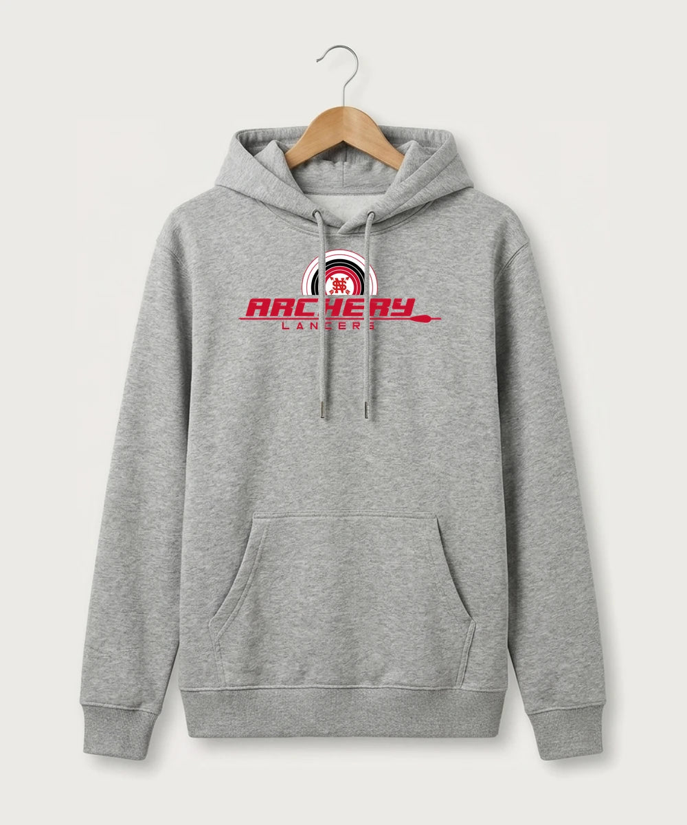 Lancer Archer Club Archery Team Store - Heather Grey Hoodie Value