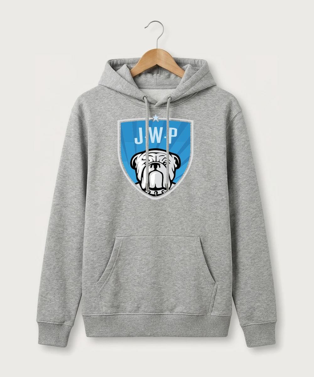 Janesville Waldorf Pemberton Football (Boys) - Heather Grey Hoodie Value