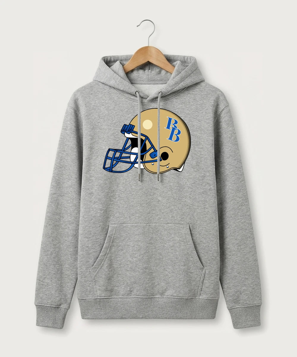 Braham Area High School Football (Boys) - Heather Grey Hoodie Value