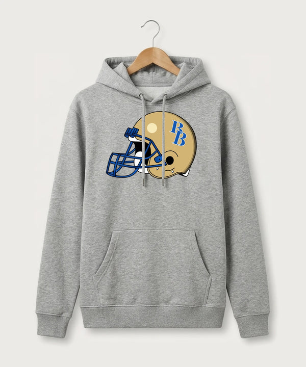 Braham Area High School Football (Boys) - Heather Grey Hoodie Value