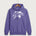 Polk County West Football (Boys) - Heather Purple Port & Co Core Fleece Pullover Hooded Sweatshirt. PC78H