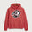 Buffalo High School Football (Boys) - Heather Red Port & Co Core Fleece Pullover Hooded Sweatshirt. PC78H