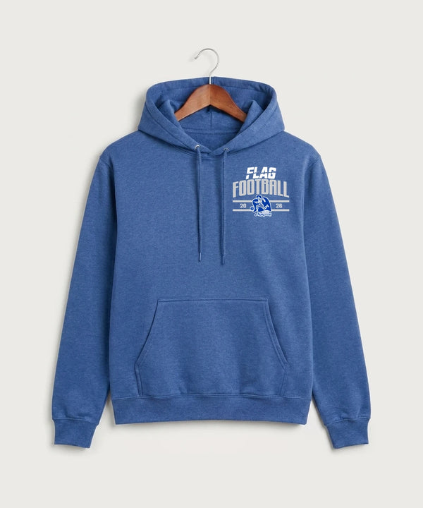 GhostFit Team Store E2E 1790034338 - Heather Royal Port & Co Core Fleece Pullover Hooded Sweatshirt. PC78H