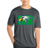 Maple River High School hockey_boys - Iron Grey Heather Sport-Tek PosiCharge Competitor Tee. ST350