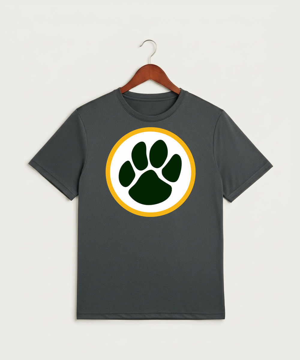 Ashwaubenon High School Football (Boys) - Iron Grey Heather Sport-Tek PosiCharge Competitor Tee. ST350