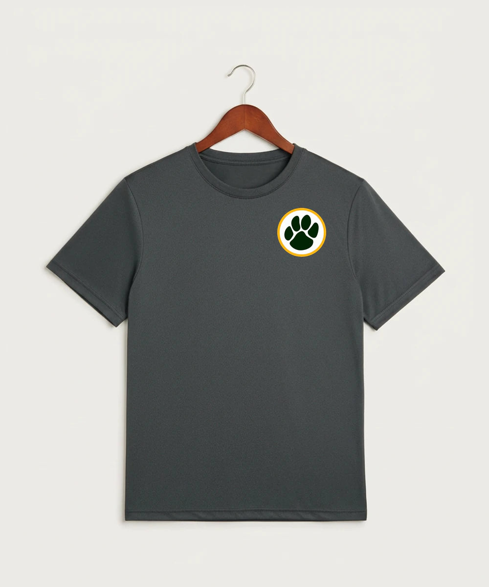 Ashwaubenon High School Football (Boys) - Iron Grey Heather Sport-Tek PosiCharge Competitor Tee. ST350