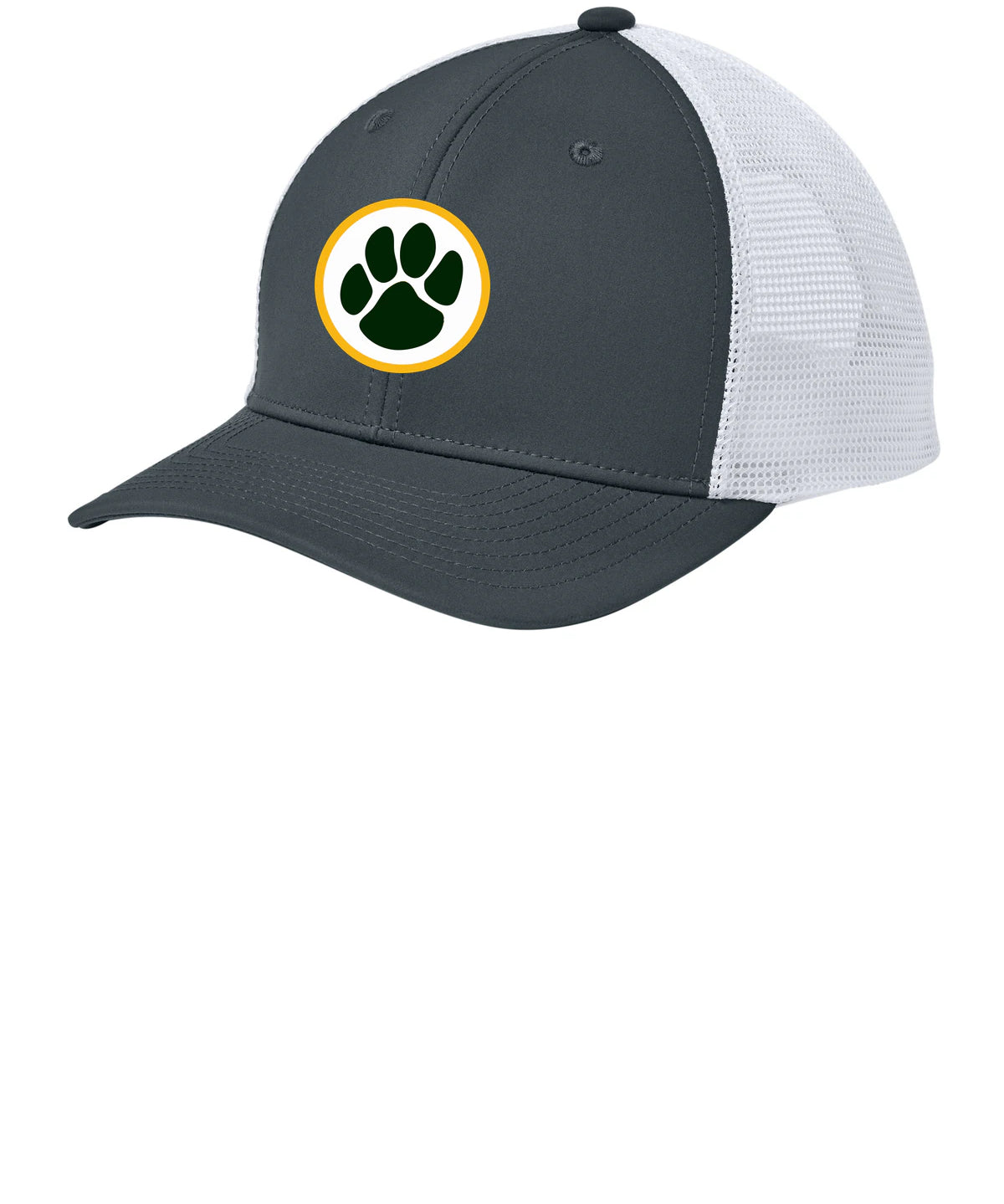 Ashwaubenon High School Football (Boys) - Iron Grey/ White Sport-Tek Club Trucker Cap STC46