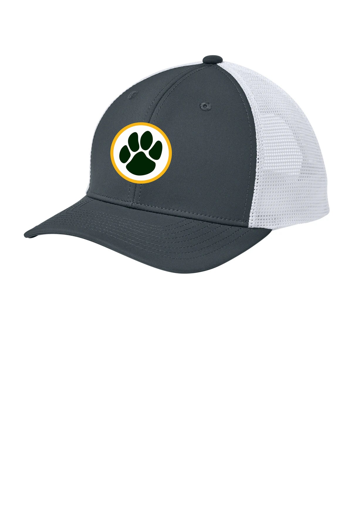 Ashwaubenon High School Football (Boys) - Iron Grey/ White Sport-Tek Club Trucker Cap STC46