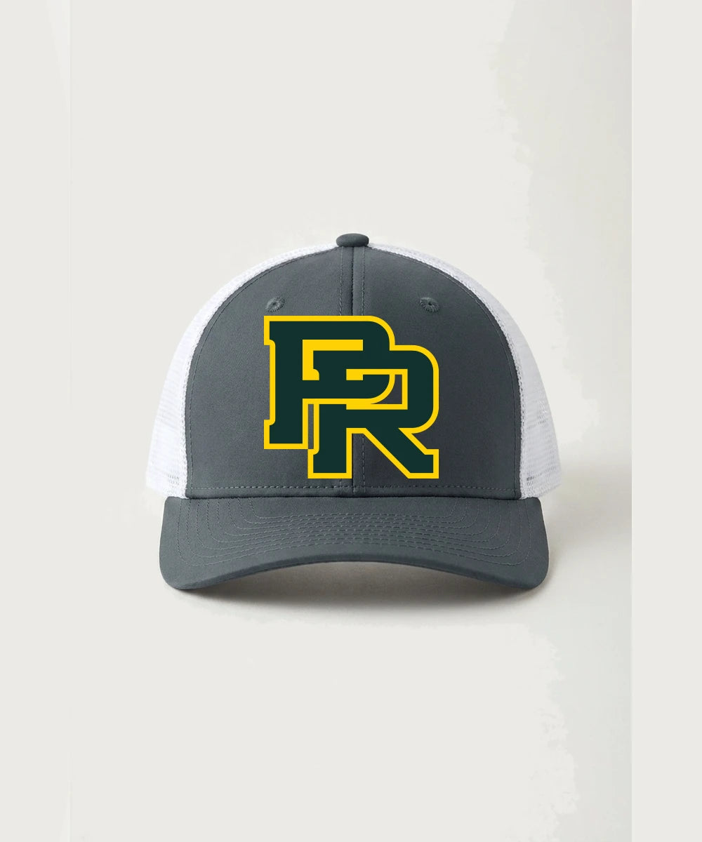 Proctor High School Football (Boys) - Iron Grey/ White Sport-Tek Club Trucker Cap STC46
