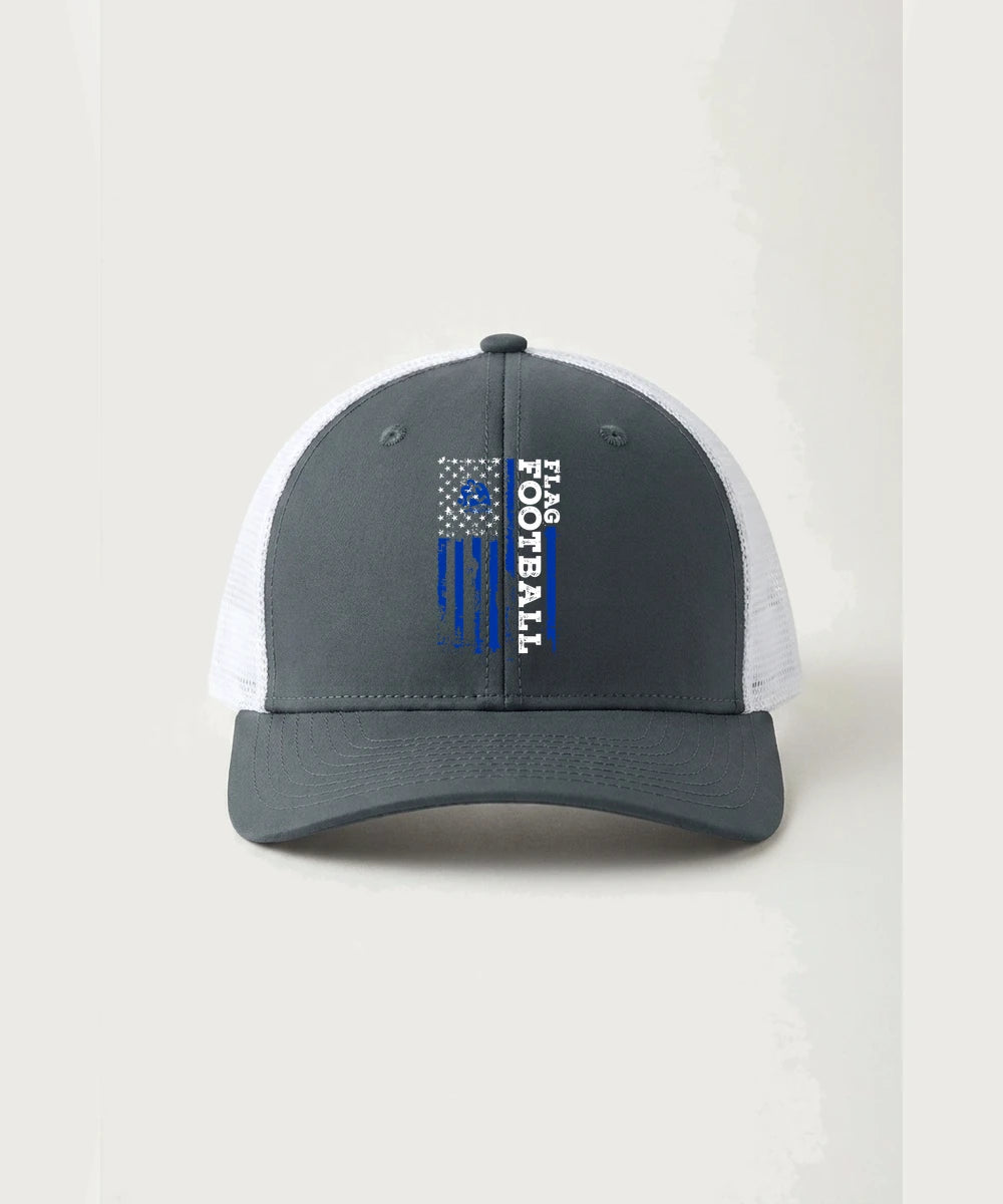 GhostFit Team Store E2E 1790034338 - Iron Grey/ White Sport-Tek Club Trucker Cap STC46