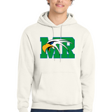 Maple River High School hockey_boys - Ivory Port & Co Core Fleece Pullover Hooded Sweatshirt. PC78H