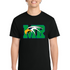 Maple River High School hockey_boys - Jet Black Port & Co Core Cotton Tee. PC54