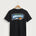 Macktown Warriors Football (Boys) - Jet Black Port & Co Core Cotton Tee. PC54