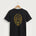 Le-Win Football - Jet Black Port & Co Core Cotton Tee. PC54