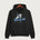 Long Prairie Grey Eagle High School Volleyball (Girls) - Jet Black Port & Co Core Fleece Pullover Hooded Sweatshirt. PC78H