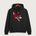 Ely Memorial High School Volleyball (Girls) - Jet Black Port & Co Core Fleece Pullover Hooded Sweatshirt. PC78H