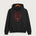 Fulton High School Football (Boys) - Jet Black Port & Co Core Fleece Pullover Hooded Sweatshirt. PC78H
