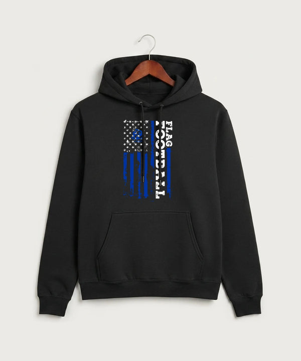 GhostFit Team Store E2E 1790034338 - Jet Black Port & Co Core Fleece Pullover Hooded Sweatshirt. PC78H