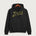 Burnsville High School Football (Boys) - Jet Black Port & Co Core Fleece Pullover Hooded Sweatshirt. PC78H