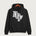 DGF High School Football (Boys) - Jet Black Port & Co Core Fleece Pullover Hooded Sweatshirt. PC78H