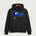 Red Lake County Central Football (Boys) - Jet Black Port & Co Core Fleece Pullover Hooded Sweatshirt. PC78H