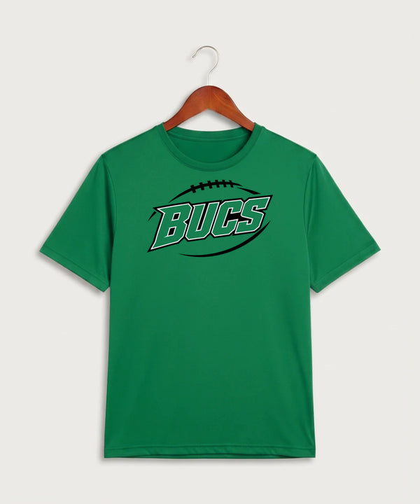Waterville-Elysian-Morristown High School Football (Boys) - Kelly Green Sport-Tek PosiCharge Competitor Tee. ST350